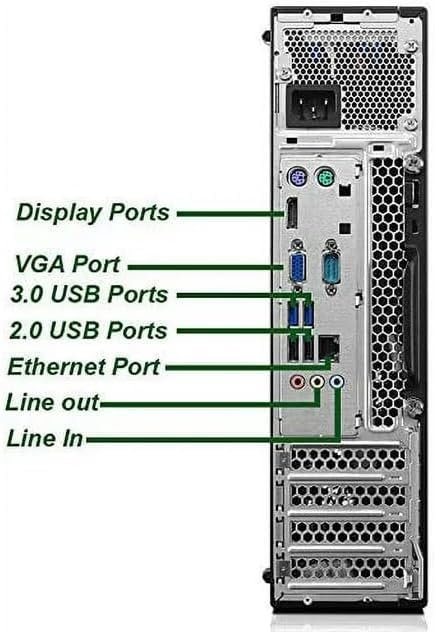 Amazon.com: Lenovo ThinkCentre M700 SFF Desktop Computer, 6th Gen